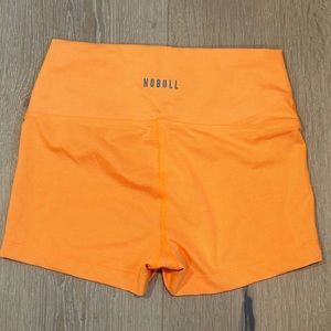 Nobull Neon Ribbed 2” High Waisted Shorts